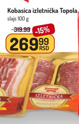 Kobasica Izletnička Topola