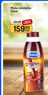 Mleko čokoladno Dukat