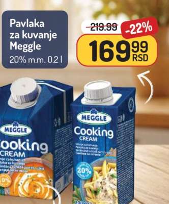 PAVLAKA ZA KUVANJE Meggle