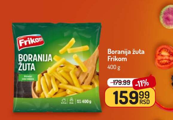 Boranija žuta Frikom