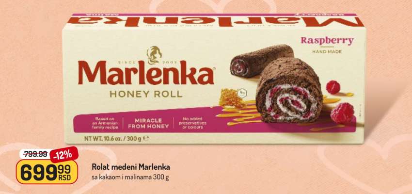 Rolat medeni Marlenka