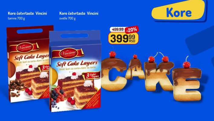 Kore četvrtaste Vincini