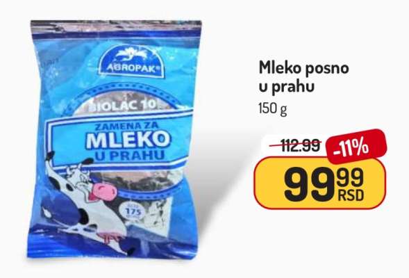 Mleko posno u prahu