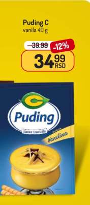Puding C vanila 40 g