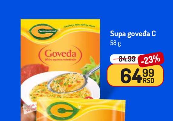 Supa goveđa C