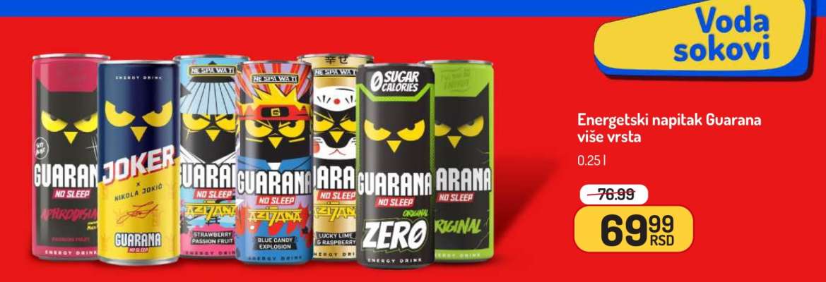 Energetski napitak Guarana