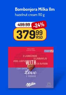 Bombonjera Milka Ilm