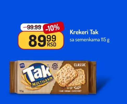 Krekeri Tak sa semenkama