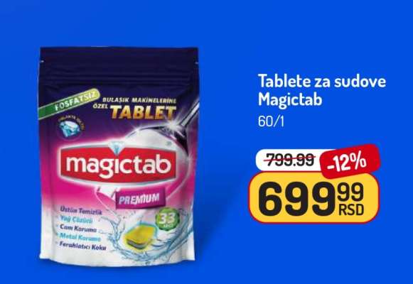Tablete za sudove Magictab