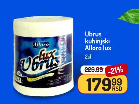 Ubrus kuhinjski Alloro lux