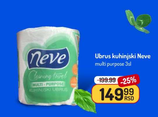 Ubrus kuhinjski Neve