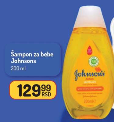 Šampon za bebe Johnsons