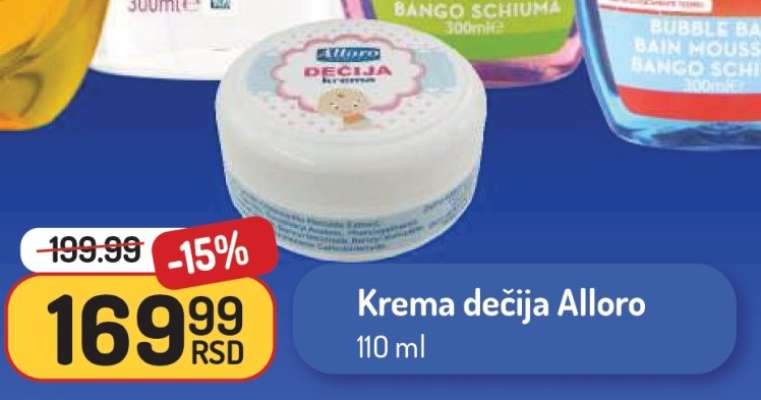 Krema dečija Alloro