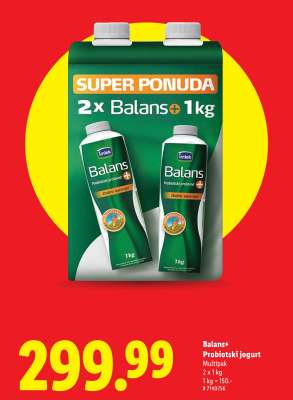 Balans+ Probiotski jogurt