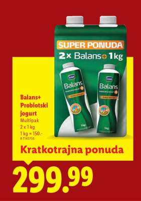 Balans+ Probiotski jogurt