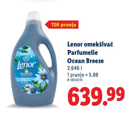 Lenor omekšivač Parfumelle Ocean Breeze