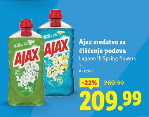 Ajax Sredstvo za čišćenje podova