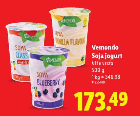 Vemondo Soja jogurt