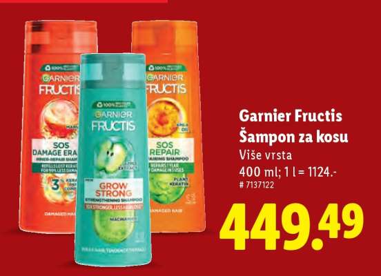 Garnier Fructis Šampon za kosu