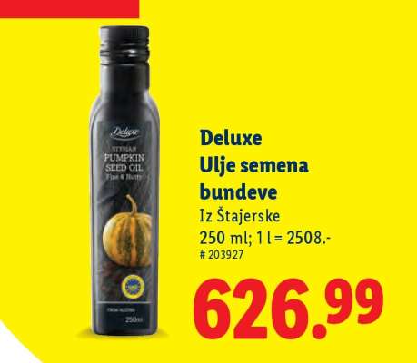 Deluxe Ulje semena bundeve