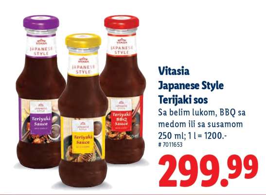 Vitasia Japanese Style Terijaki sos