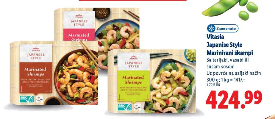Vitasa Japanese Style Marinirani Škampi