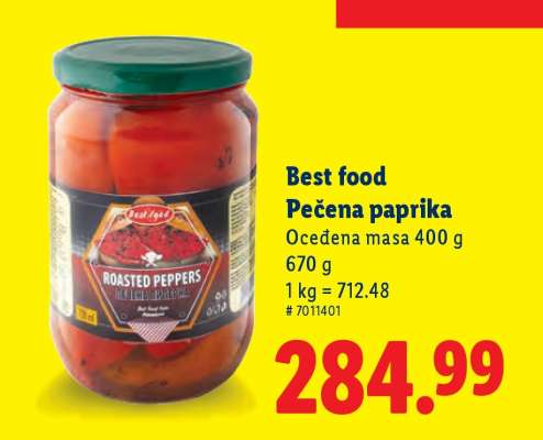 Best food Pečena paprika
