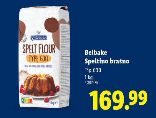 Belbake Speltino brašno