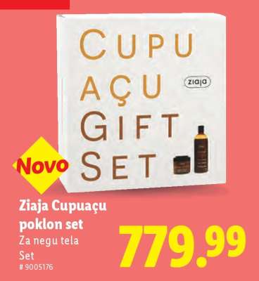 Ziaja Cupuaçu poklon set