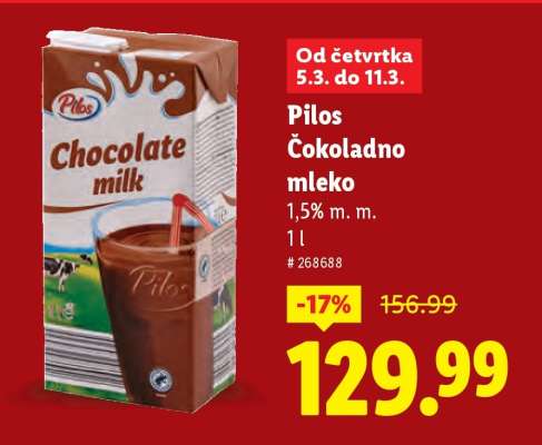 Pilos Čokoladno mleko