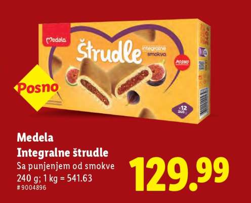 Medela Integralne štrudle