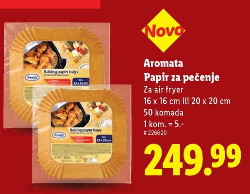 Aromata Papir za pečenje