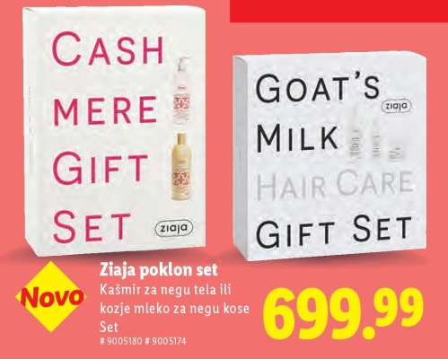 Ziaja poklon set