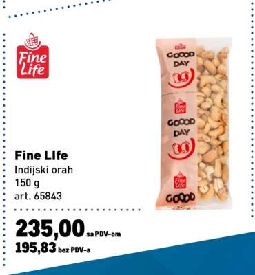 Fine Life Indijski orah