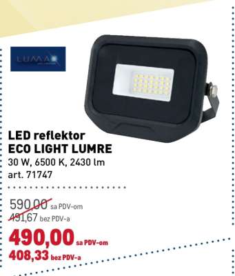 LED reflektor ECO LIGHT LUMRE