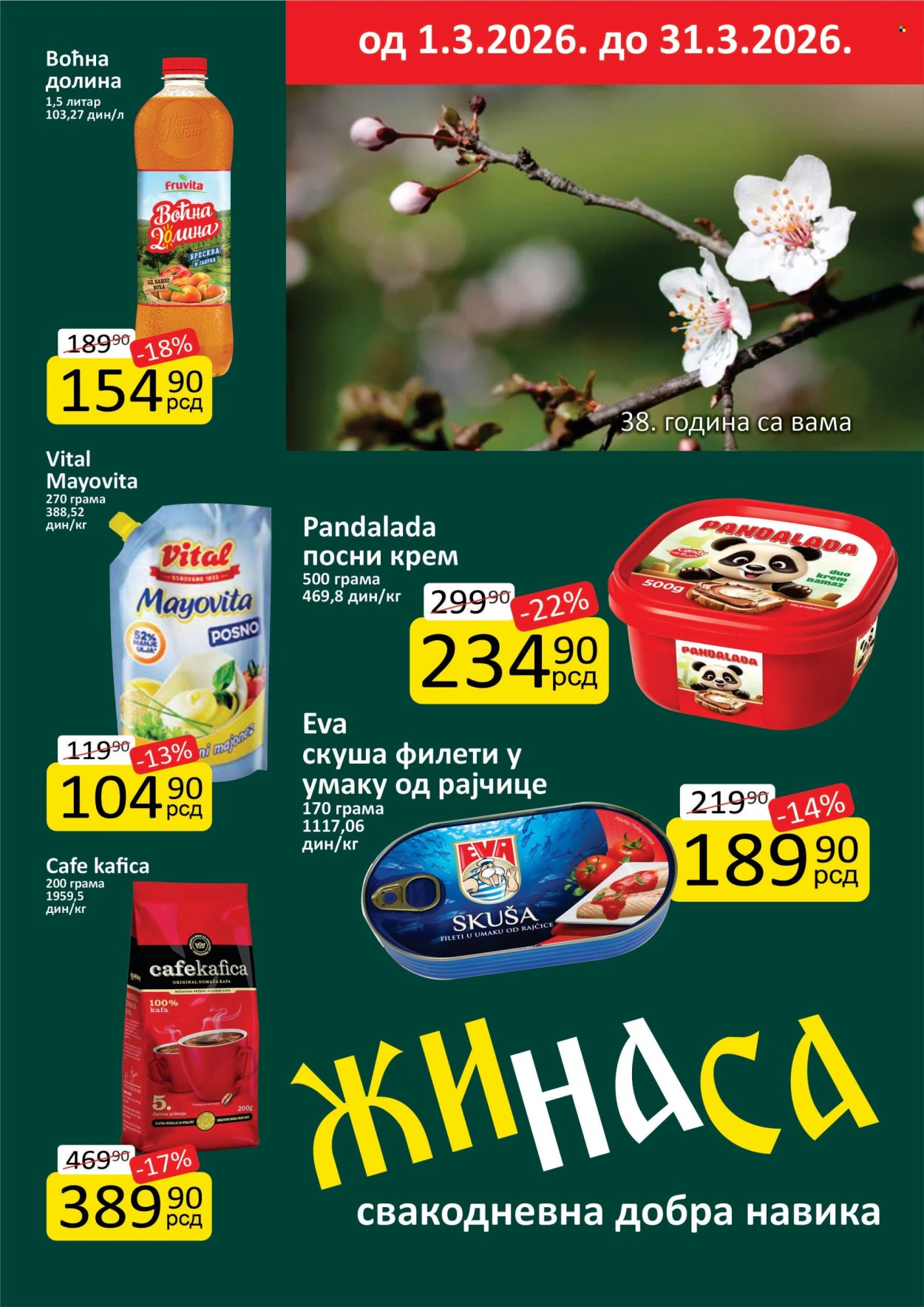 ŽINASA katalog - 01.03.2026 - 31.03.2026. Stranica 1