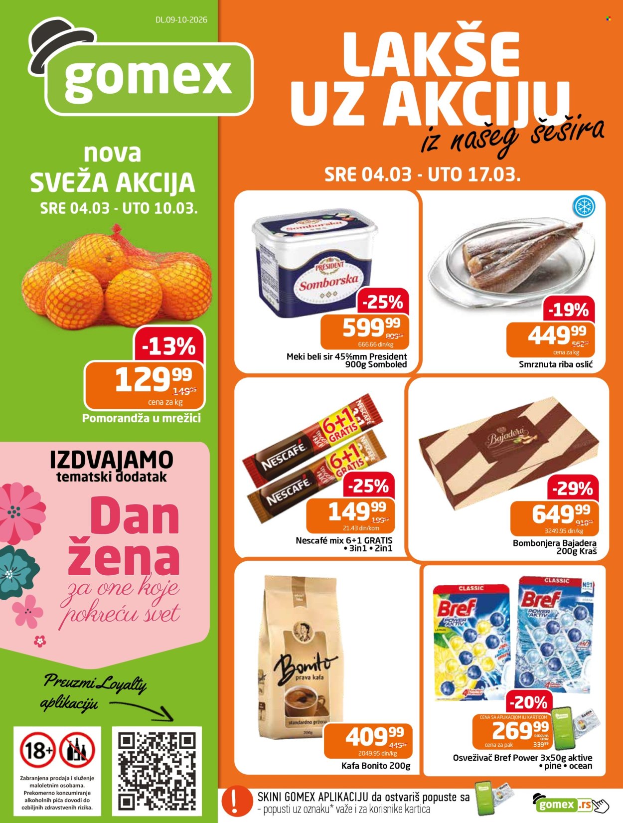 Gomex katalog - 04.03.2026 - 17.03.2026. Stranica 1