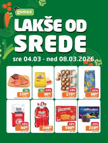 Gomex katalog - 04.03.2026 - 08.03.2026.