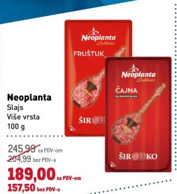 NEOPLANTA SLAJS