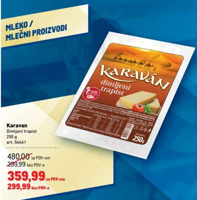 Karavan dimljeni trapist