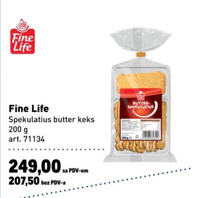 Fine Life Spekulatius butter keks
