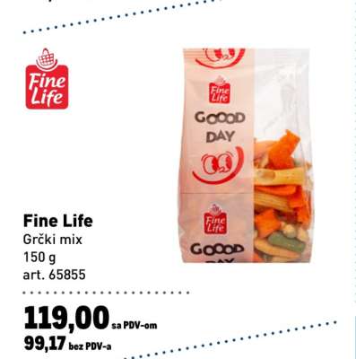 Fine Life Grčki mix