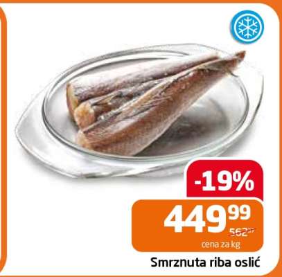 Smrznuta riba oslić