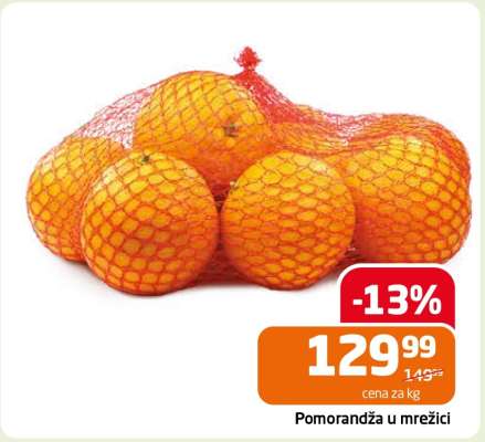 POMORANDŽA u mrežici