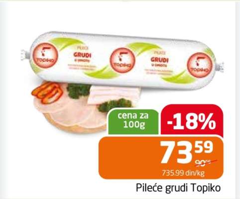 Pileće grudi Topiko