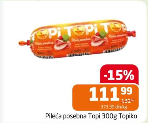 Pileća posebna Topi 300g Topiko