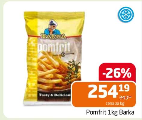Pomfrit 1kg Barka