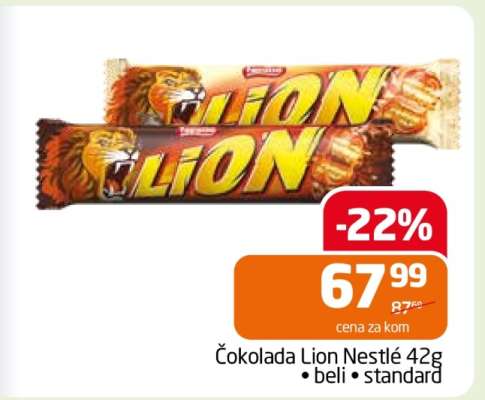 Čokolada Lion Nestlé 42g