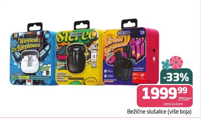 Bežične slušalice (više boja)