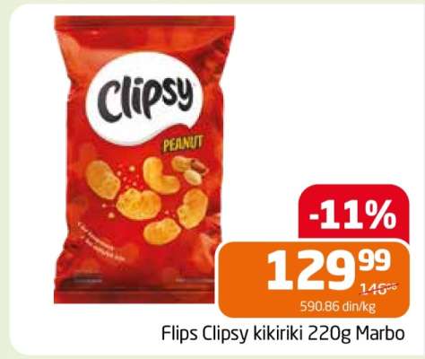 Flips Clipsy kikiriki 220g Marbo